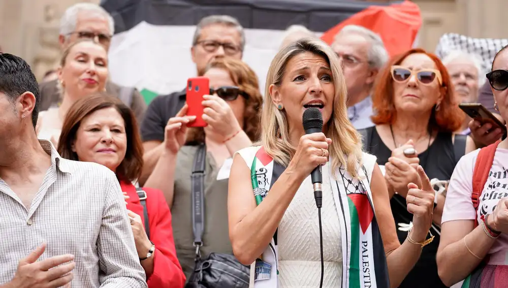 Yolanda Díaz anuncia su dimisión como líder de Sumar tras el varapalo de las elecciones europeas