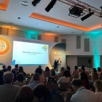 Román Latorre, director general de Sobi, durante la inauguración del encuentro