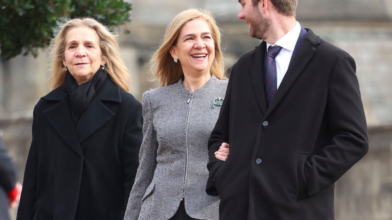 Las Infantas Elena y Cristina retoman su agenda pública con el apoyo de la  Casa Real