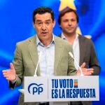 La dirección del PP-A hace seguimiento del resultado electoral del 9J (Sevilla)