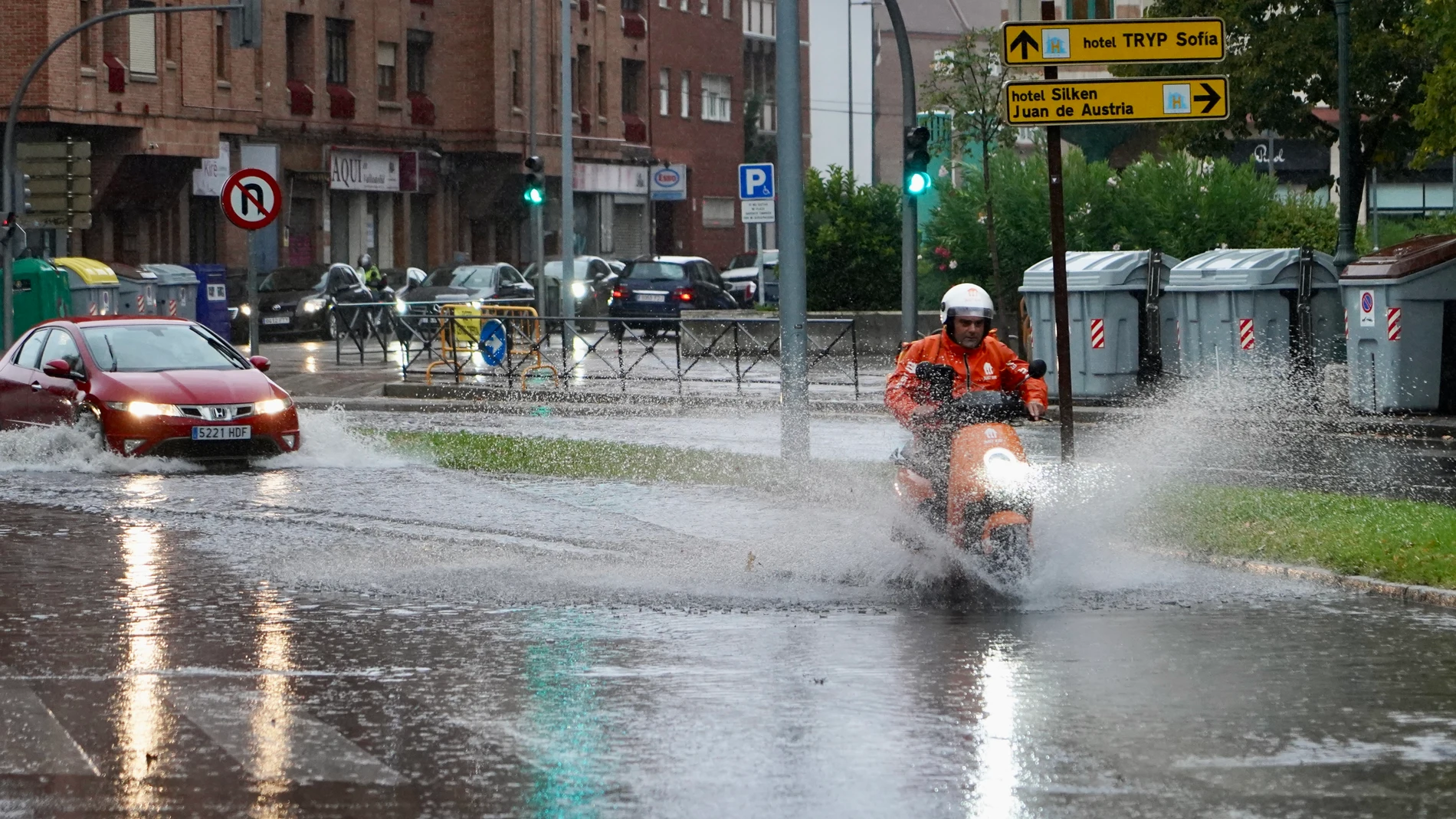 La AEMET alerta de abundantes lluvias en varios puntos de Castilla y León
