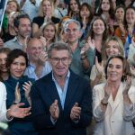 Feijóo celebra la victoria del PP