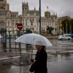 Chubascos en Madrid