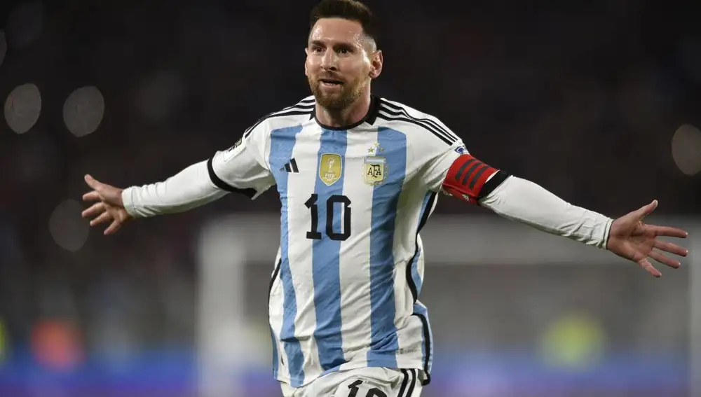 Lionel Messi, estrella de la selección argentina