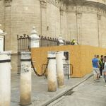 Fachada renacentista de la Catedral de Sevilla
