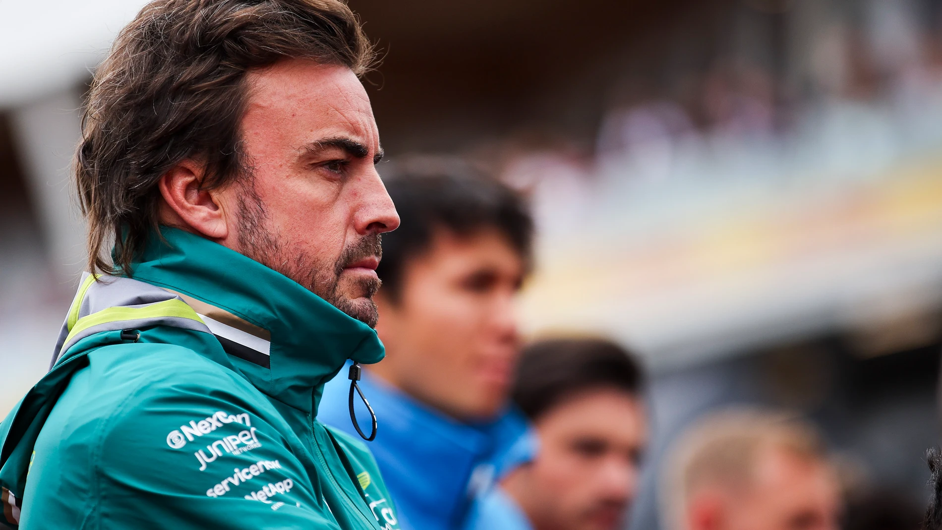 ALONSO Fernando (spa), Aston Martin F1 Team AMR24, portrait during the Formula 1 AWS Grand Prix du Canada 2024, 9th round of the 2024 Formula One World Championship from June 07 to 09, 2024 on the Circuit Gilles Villeneuve, in Montréal, Canada - Photo Eric Alonso / DPPIAFP7 09/06/2024 ONLY FOR USE IN SPAIN
