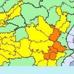 La AEMET activa la alerta naranja y amarilla por lluvias y granizo en casi toda Castilla-La Mancha