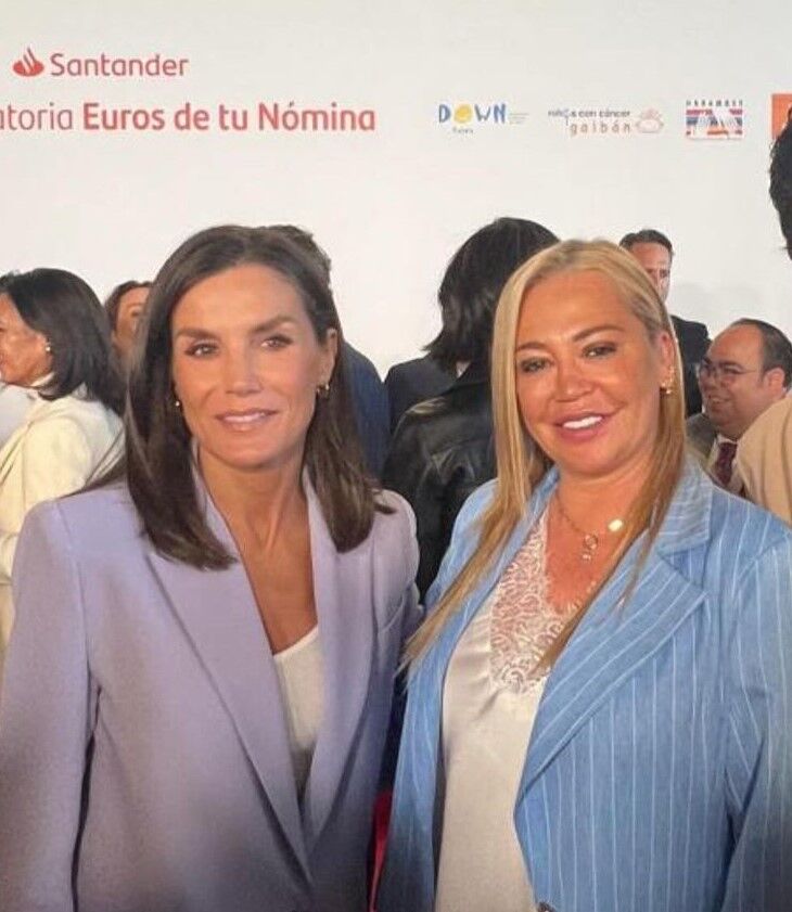 La Reina Letizia y Belén Esteban 