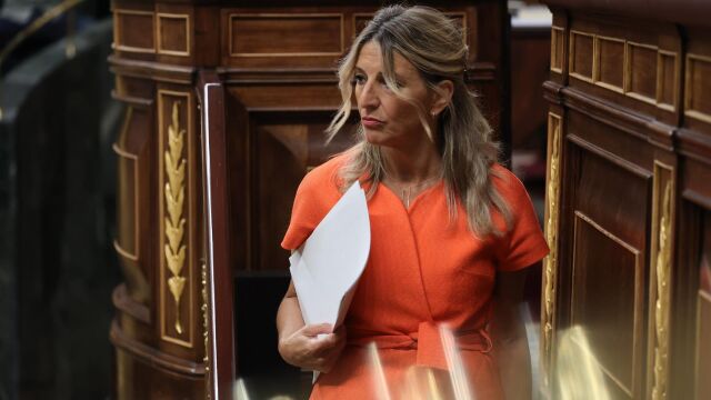 El Congreso debate mañana la reprobación de Vox a Yolanda Díaz por "declaraciones antisemitas"