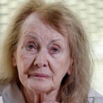 La escritora francesa Annie Ernaux, ayer, en Barcelona