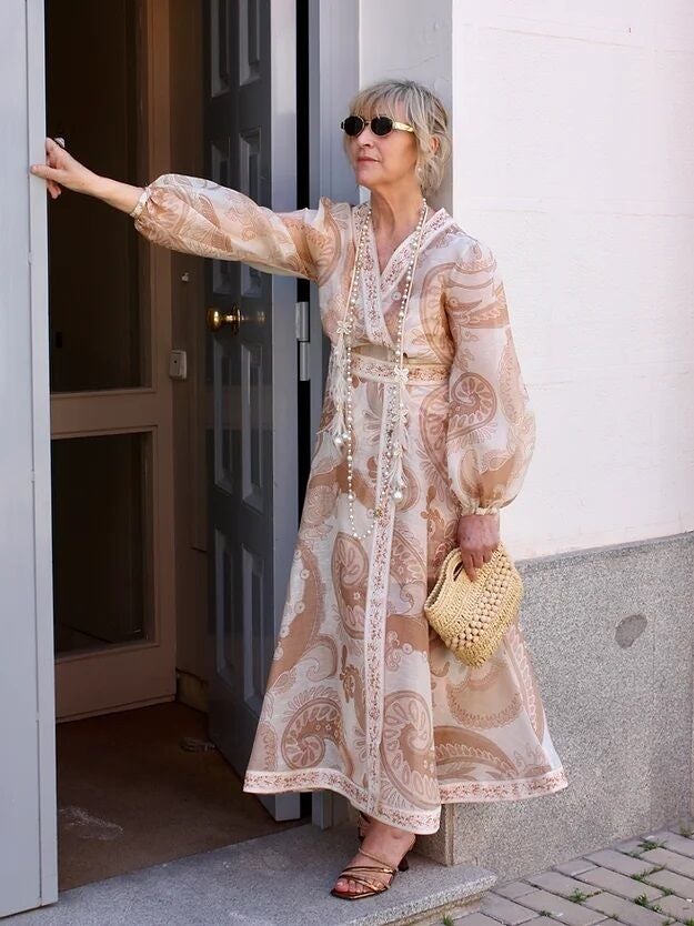 Vestido lino.