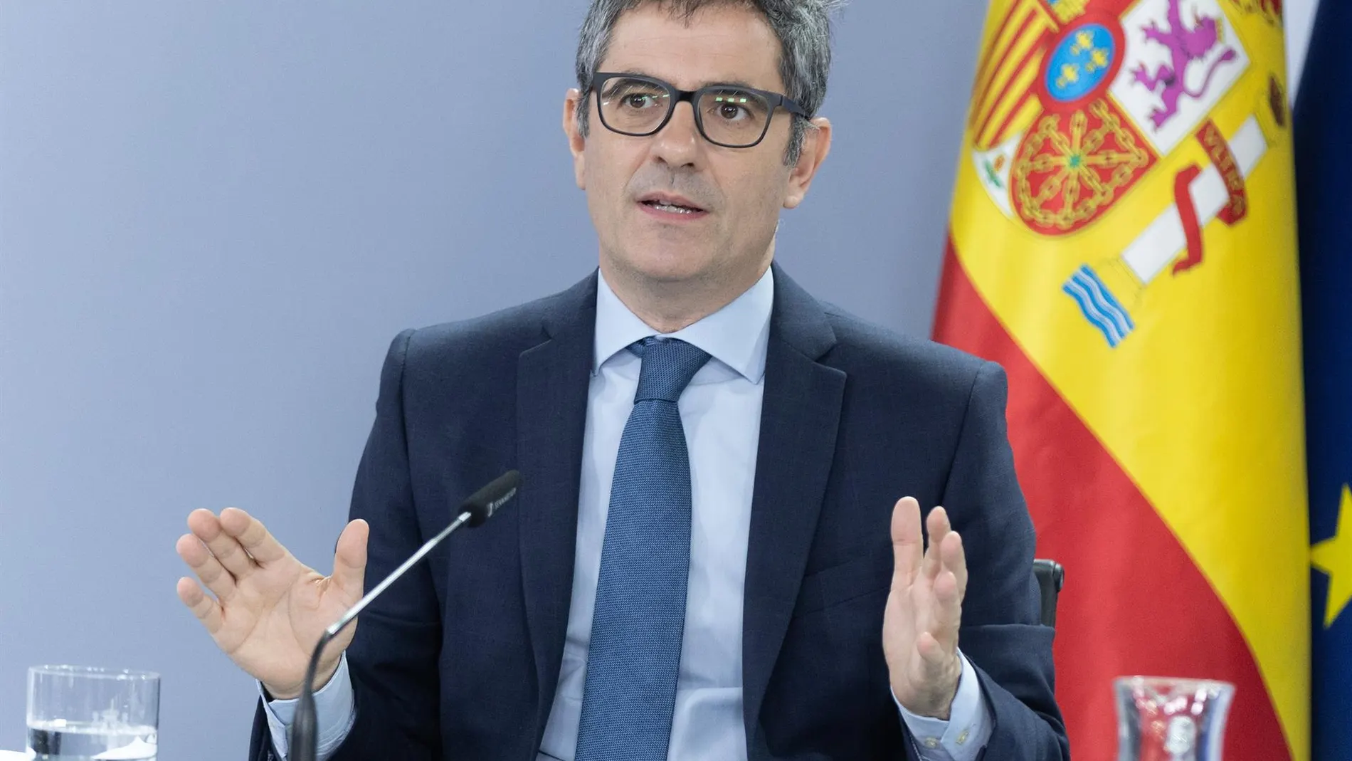 Bolaños traslada a la CE su voluntad de celebrar una reunión con el PP en Madrid o Bruselas para renovar el CGPJ