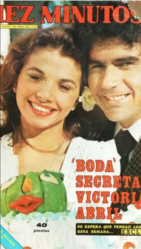 Victoria Abril y Gustavo Laube