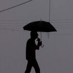 Aemet eleva a naranja el aviso en el interior de Valencia por tormentas con granizo