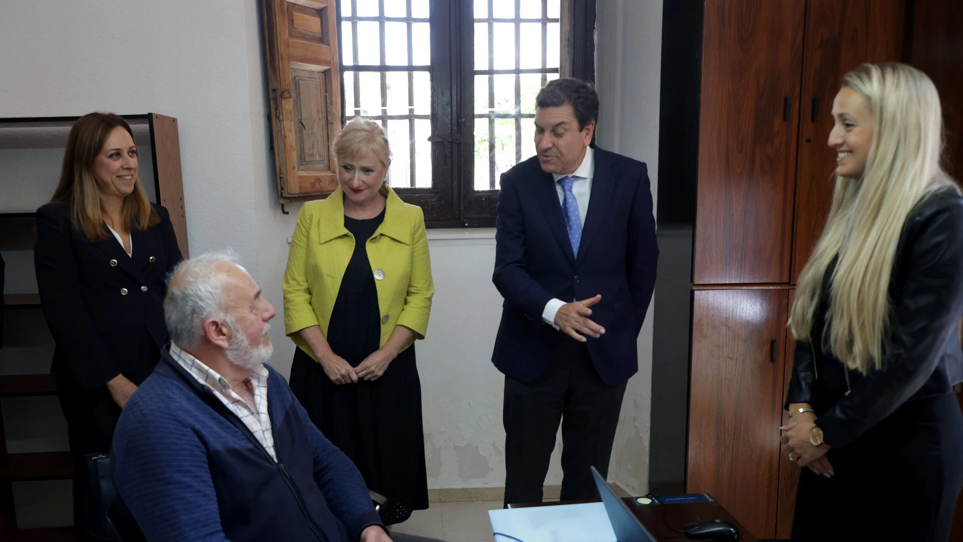 Fernández Carriedo durante su visita a Toro (Zamora)