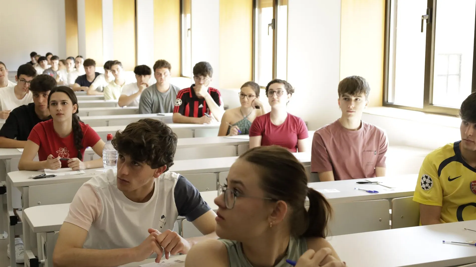 El 97,93% de los alumnos de Bachillerato supera con éxito la EBAU en Aragón