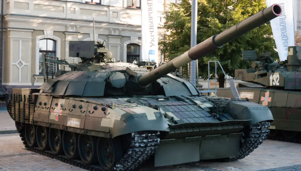 Tanque T-72AMT.
