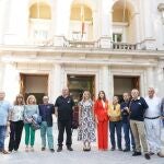 Afectados por la talidomida, reunidos con la portavoz del PP, Alicia García