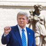 Former president Trump meets lawmakers on Capitol Hill