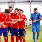España realiza la foto oficial con buena sintonía con Pedro Rocha