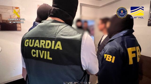 Un momento de la operación