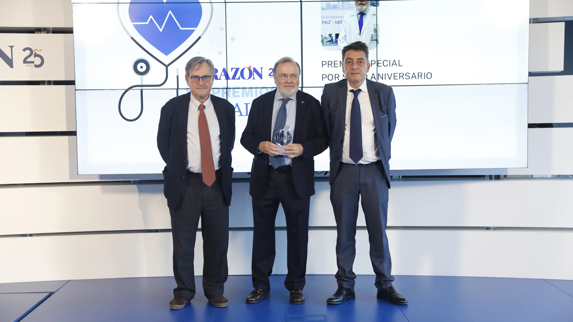 Francisco Marhuenda, Rafael Pérez-Santamarina y Sergio Alonso