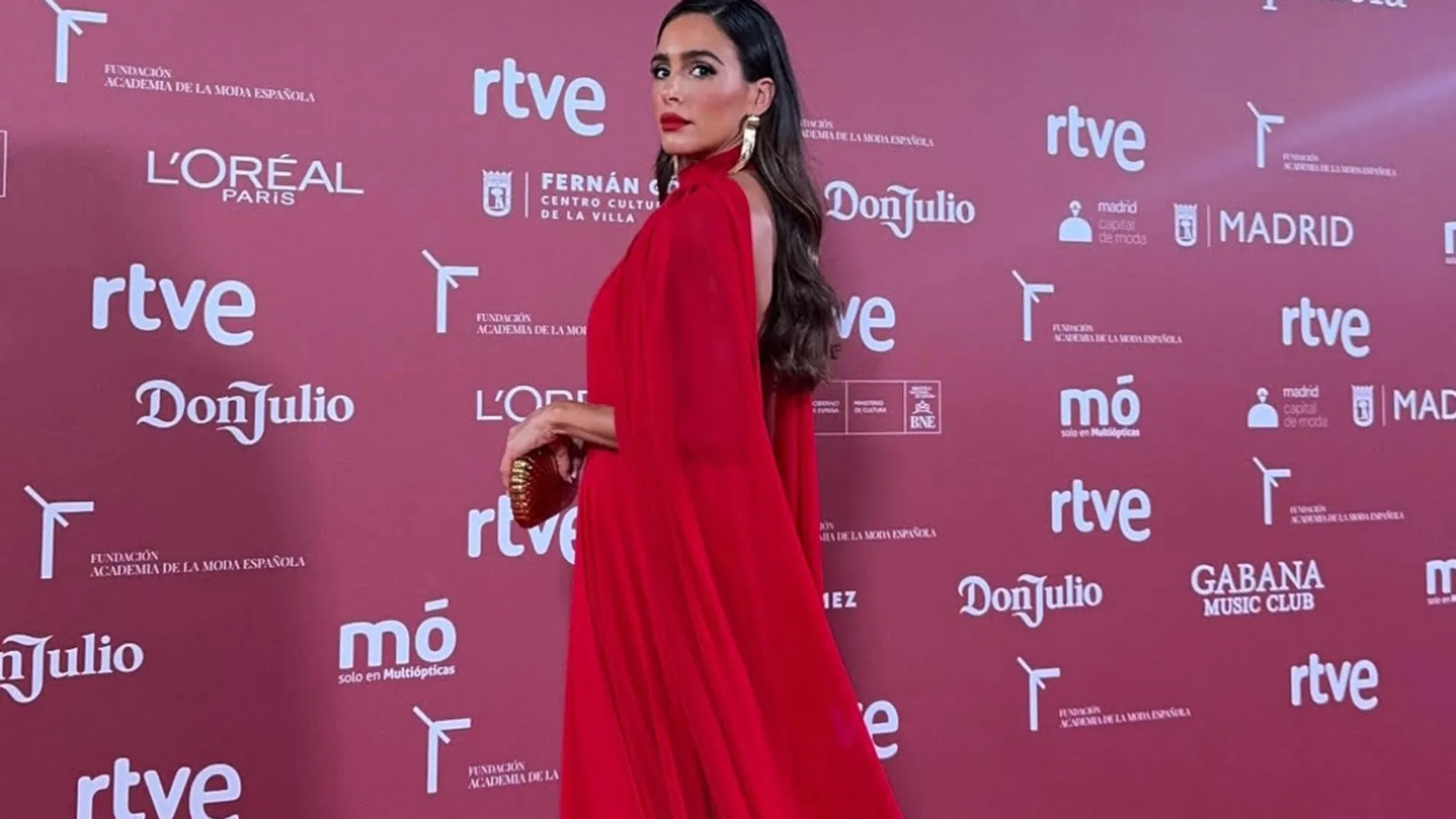Rocío Osorno en los Premios Academia de la Moda Española.