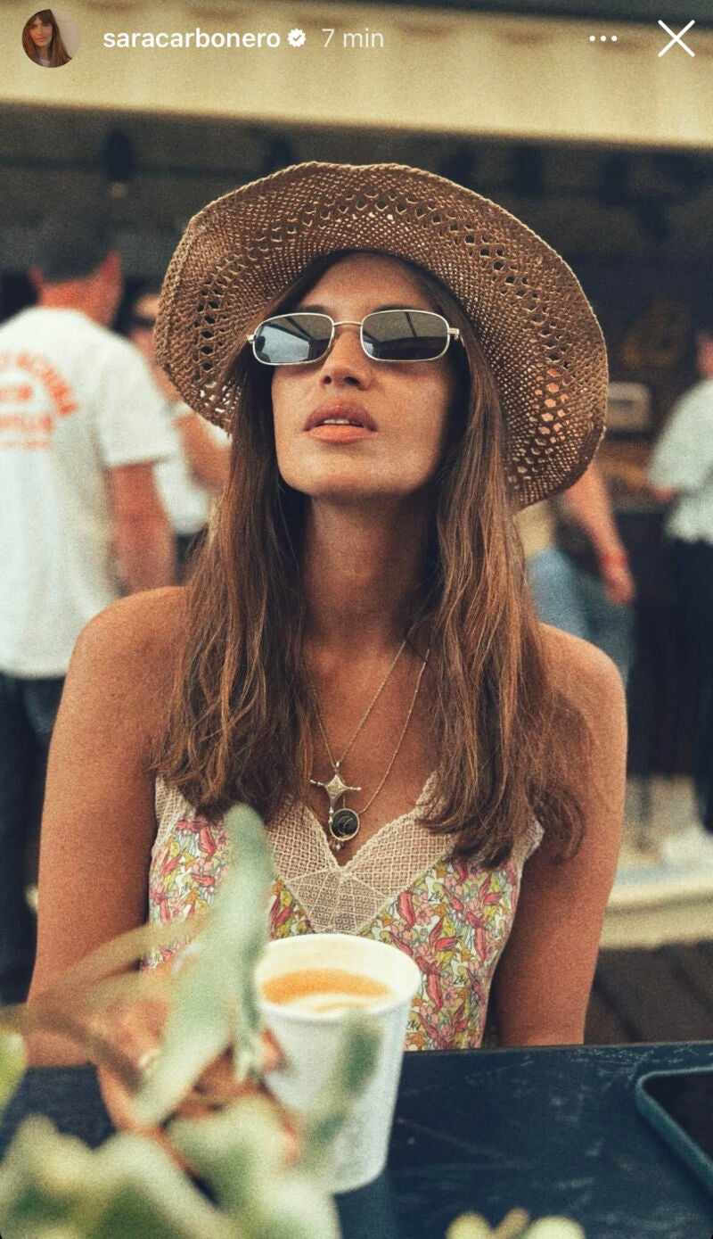 El look de Sara Carbonero.
