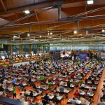 El polideportivo convertido en sede del campeonato