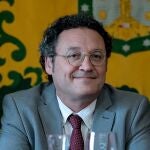 El fiscal general del Estado, Álvaro García Ortiz, durante la clausura de la Escuela de Verano del Ministerio Fiscal, en el Pazo de Mariñán, a 14 de junio de 2024, en Mariñán, Bergondo.