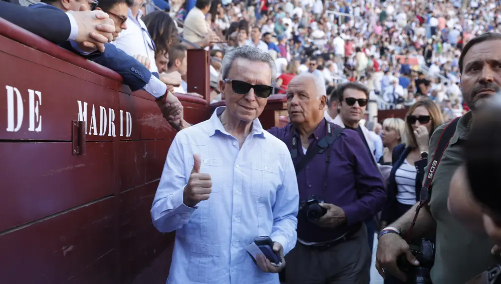 José Ortega Cano en la corrida homenaje a Antoñete en las Ventas