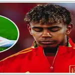 Polémica en Marruecos con Lamine por llevar en las botas los colores de la bandera magrebí