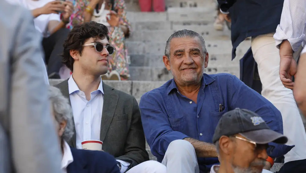 Jaime Martínez Bordiú en la corrida homenaje a Antoñete en las Ventas