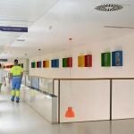 Pasillos del Hospital Río Hortega de Valladolid