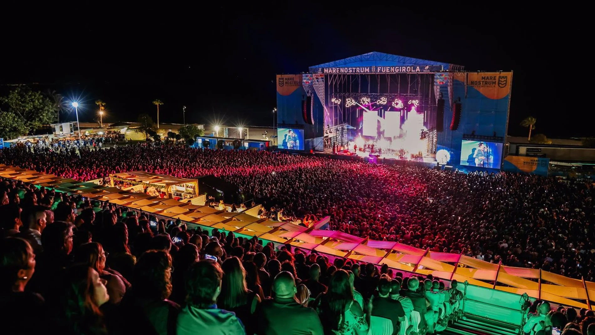 Más de 14.000 personas acuden al concierto de Manolo García en el festival Marenostrum Fuengirola