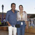 Virginia Troconis y Manuel Díaz 'El Cordobés' en Sevilla. 