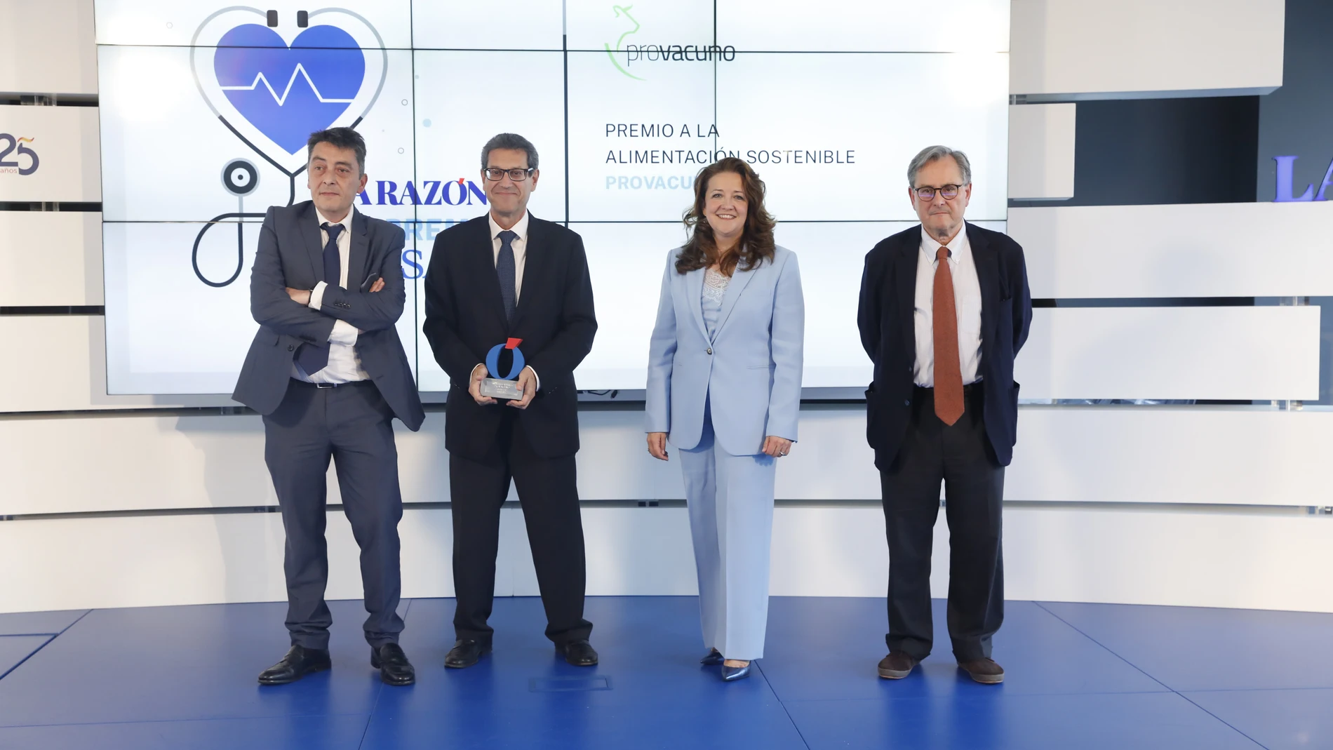 Sergio Alonso, Javier López, Fátima Matute y Francisco Marhuenda