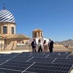 Visita instalaciones de autoconsumo cedidas por Iberdrola al Ayto. de Yecla 