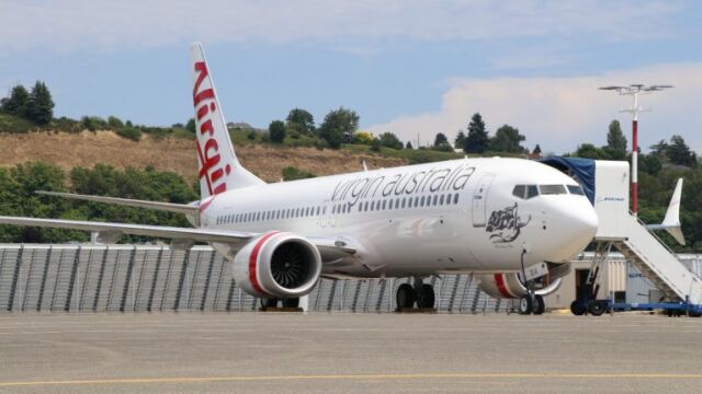 Un avi&oacute;n de Virgin Australia, en una imagen de archivo