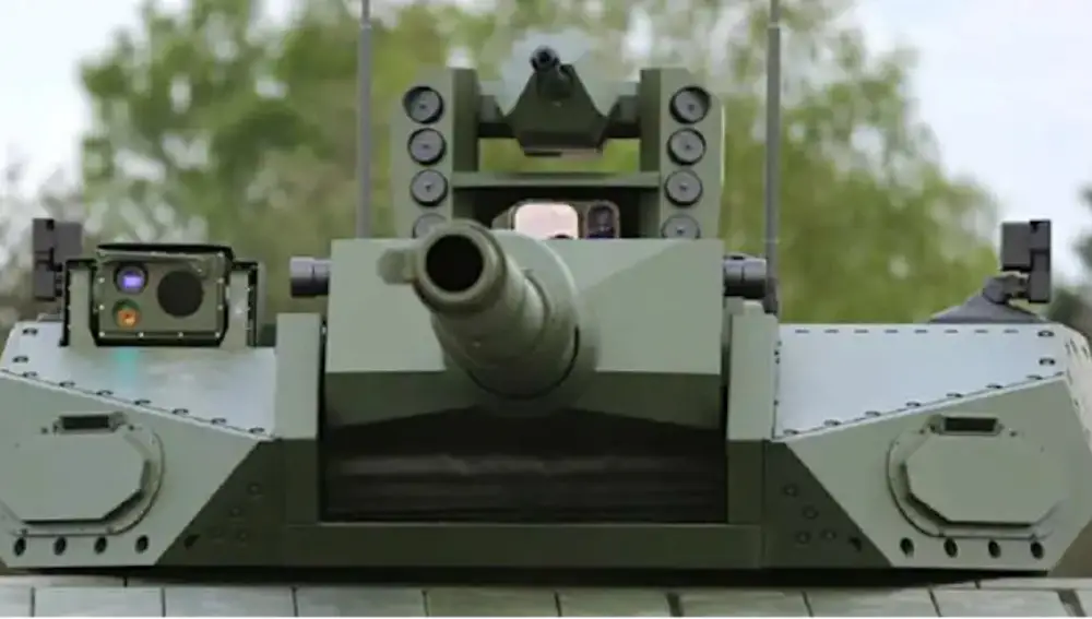 Sistema de protección activa del Leopard 2 A-RC 3.0.
