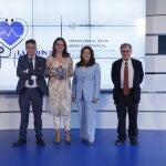 Belén Gallegos, tras recoger el galardón