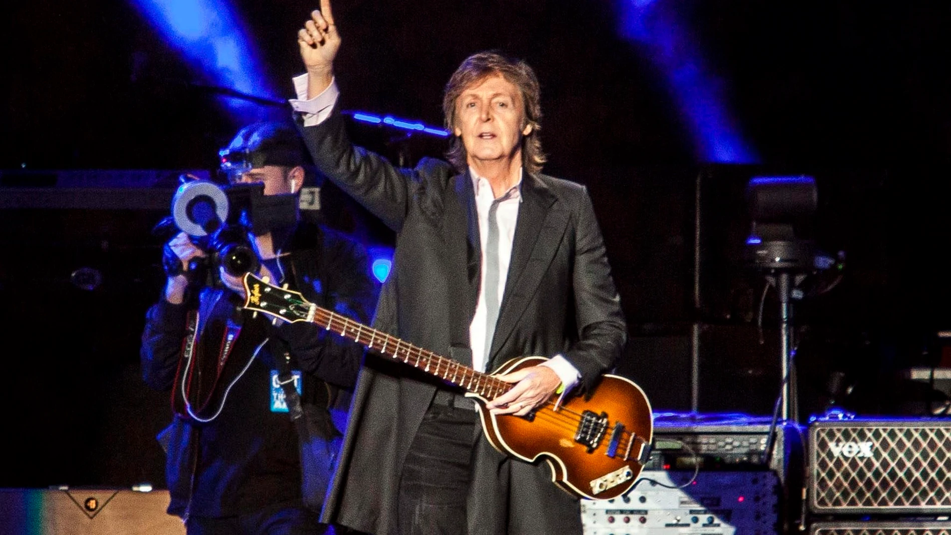 Image #: 33423094 (141127) -- SAO PAULO, Nov. 27, 2014 (Xinhua) -- British singer Paul McCartney performs during a concert in the Allianz Parque Stadium in Sao Paulo, Brazil, on Nov. 26, 2014. (Xinhua/Jose Patricio/AGENCIA ESTADO) XINHUA /LANDOV AE (Foto de ARCHIVO) 26/11/2014