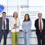 Sergio Alonso, Ana Lázaro, Fátima Matute y Francisco Marhuenda