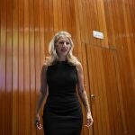 La vicepresidenta segunda y ministra de Trabajo, Yolanda Díaz, a su llegada al acto ‘Hacia una Prestación Universal por Crianza' en el Ministerio de Derechos Sociales, Consumo y Agenda 2030, a 18 de junio de 2024, en Madrid.