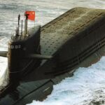 Submarino chino en una imagen de archivo