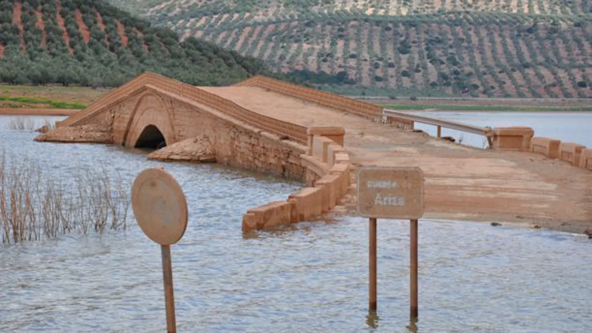 El puente de Ariza se encuentra en una zona próxima a Úbeda (Jaén)