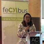 La consejera María González Corral participa en la Asamblea de FECyLBUS