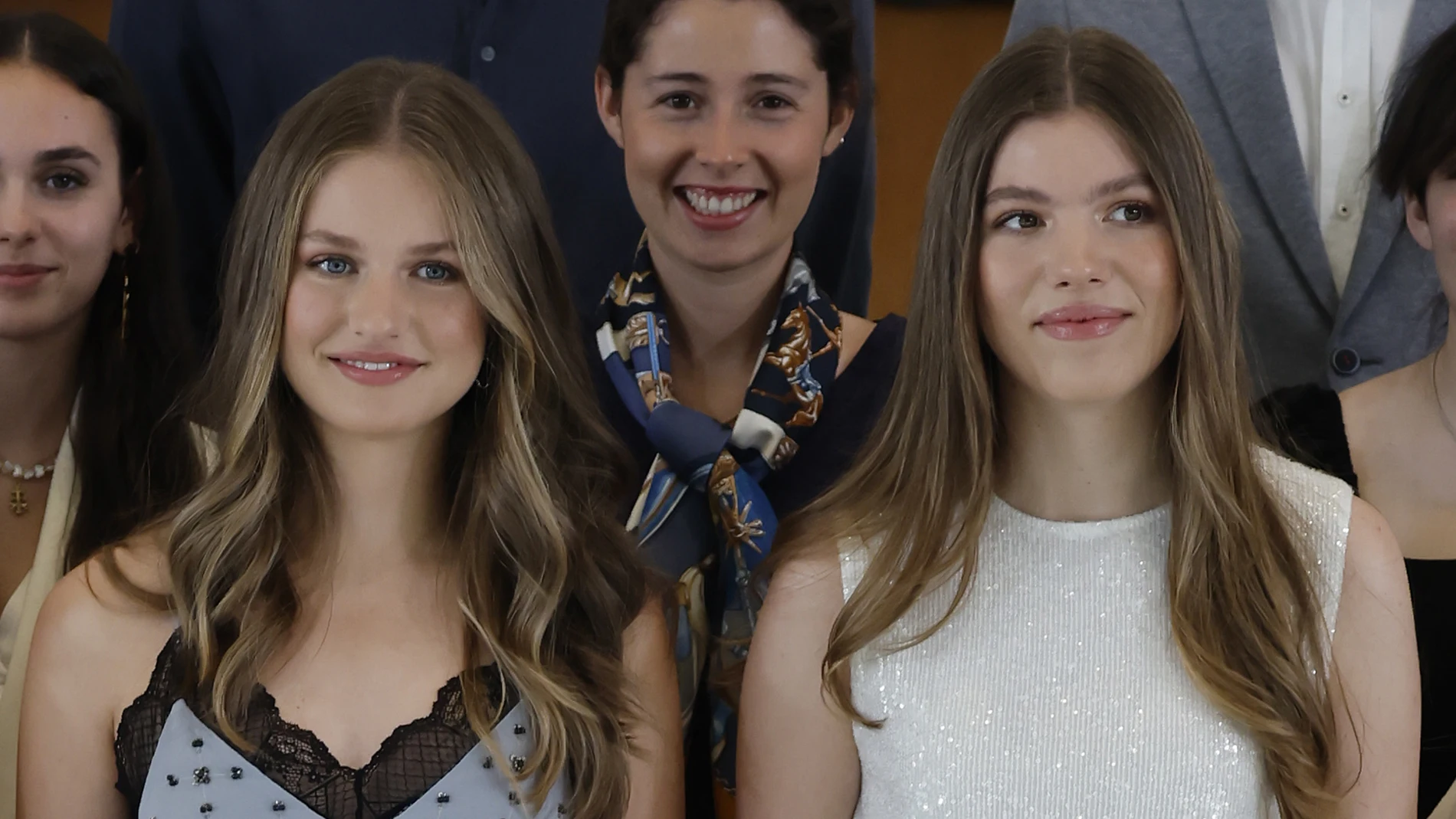 Los looks de noche de Leonor y Sofía.