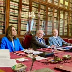 Emilio Lamo de Espinosa, Claudia Múgica, Benigno Pendás y Juan José Laborda 