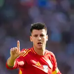 Fútbol/Selección.- Álvaro Morata: "Hemos demostrado otra vez que asfixiamos a cualquier rival arriba"